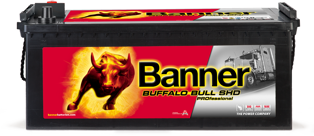 Banner Buffalo Bull SHD PRO / Batterie
